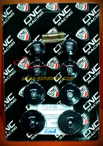 CNC Racing - อุดเฟรม (Frame plugs) สำหรับ Diavel