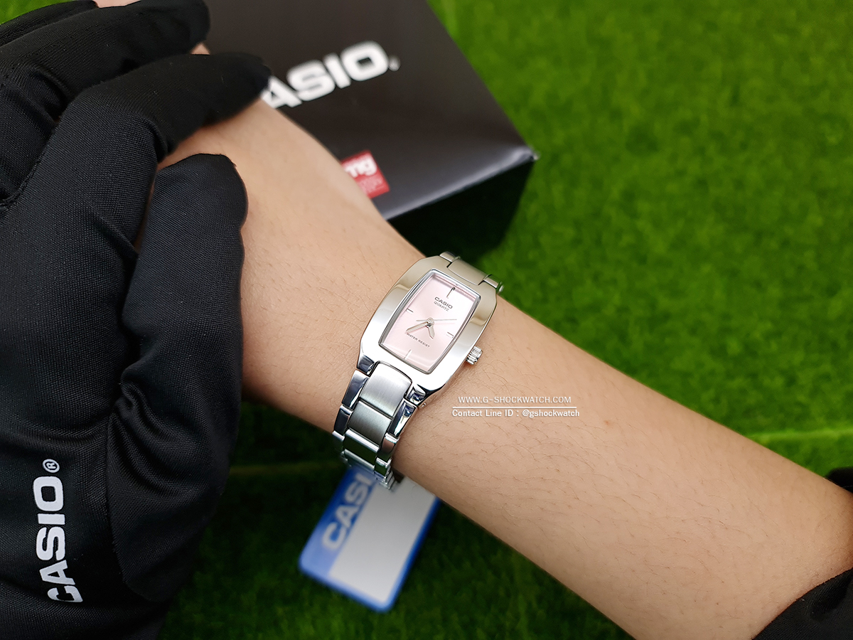 CASIO นาฬิกาข้อมือ นาฬิกากันน้ำ นาฬิกาของแท้ ประกันศูนย์ CMG 1 ปี รุ่น LTP-1165A-4C