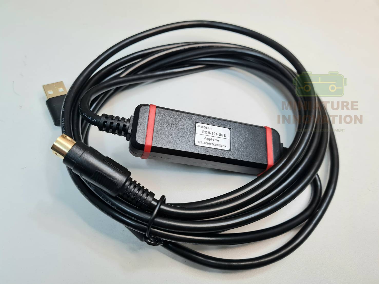 RCM-101-USB สายเคเบิลข้อมูลไดรเวอร์i IAI ไฟฟ้ากระบอกสูบ ACON / PCON / SCON สายการเขียนโปรแกรม สายลิ้งค์ RCM-101-USB