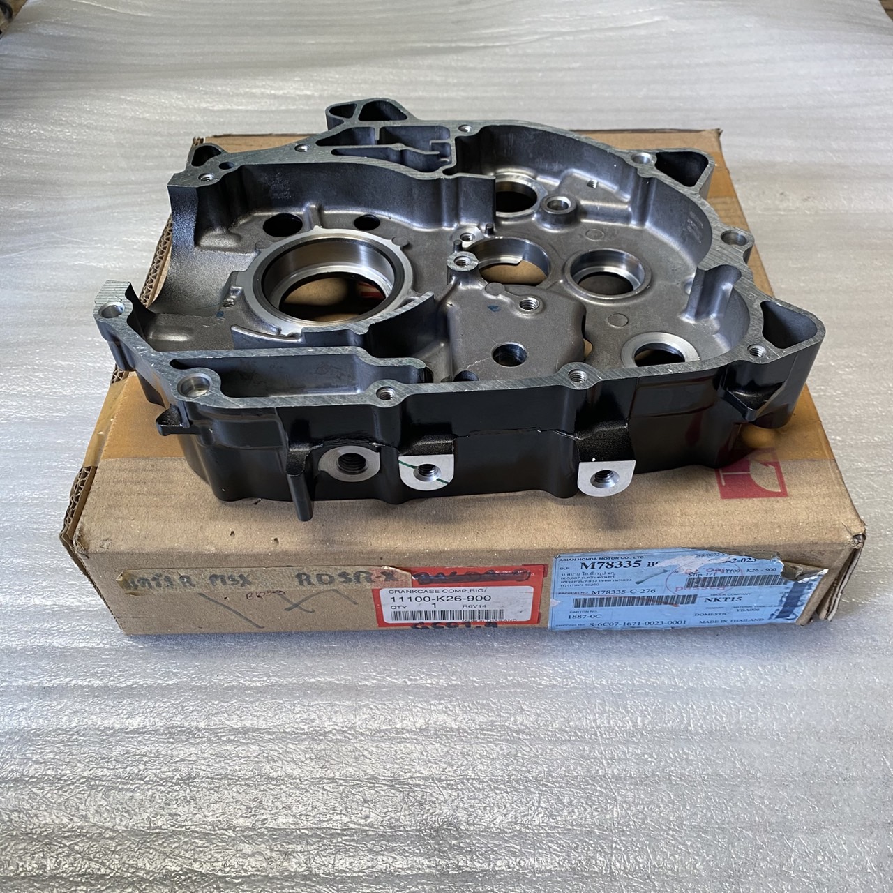 11100-K26-900 เรือนเครื่องยนต์ด้านขวา MSX ทุกรุ่น อะไหล่แท้ HONDA