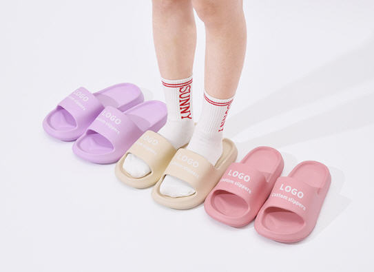 รองเท้าแตะ,รองเท้าแตะผู้ชาย,รองเท้าแตะผู้หญิง,รองเท้าแตะพีวีซี,EVA,สกรีนโลโก้,Logo,ขั้นต่ำ1,000ชิ้น