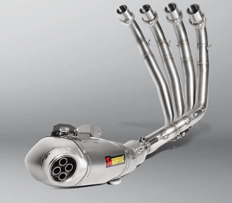 ท่อ Akrapovic full system (Titanium) ปลาย 4 รู สำหรับ CB650 R 2019+ (for exhibition only)