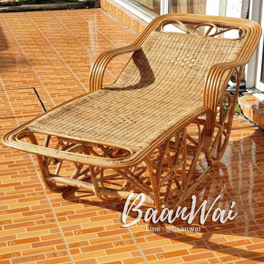 เตียง เปลนอนหวายไซส์ใหญ่ เตียงนอนกุ้ง เตียงนอนเล่น