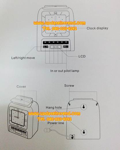 เครื่องตอกบัตร เครื่องบันทึกเวลา Microcomputer Time Recorder (COMIX MT-7200)