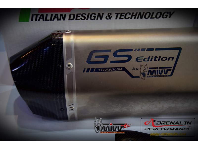 ท่อ MIVV Speed Edge GS Edition สำหรับ BMW R1200GS/GSA ปี 2013 ขึ้นไป (For Exhibition only)(For Exhibition only)