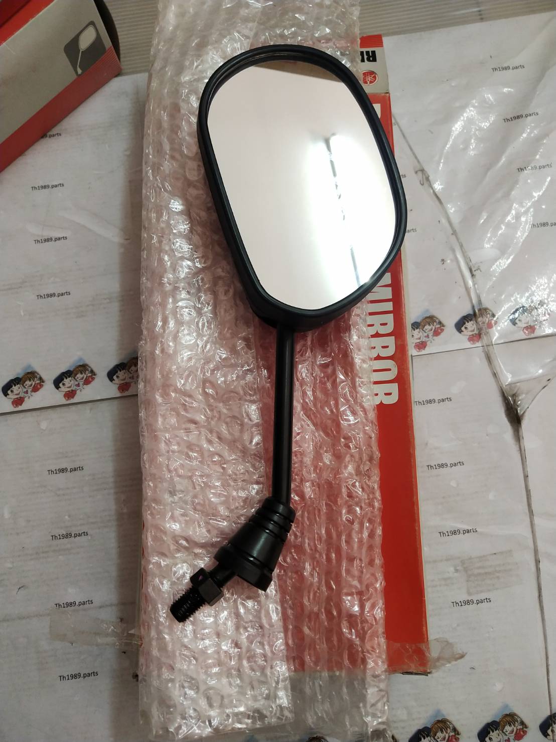 กระจกมองหลังซ้าย สำหรับรุ่น MIO125,MIO(ใหม่),JR120 อะไหล่แท้ YAMAHA 4C9-F6280-01