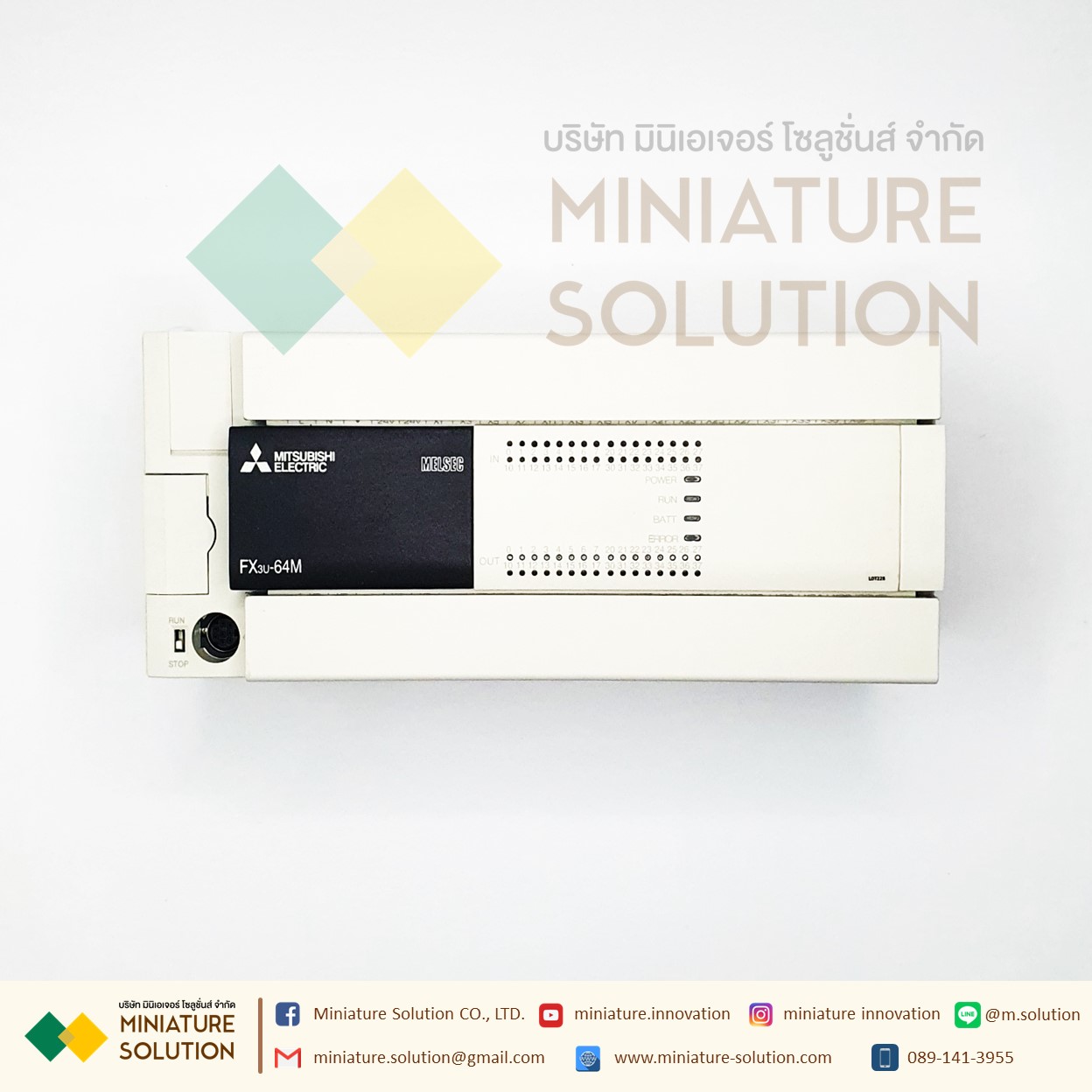PLC FX3U-16MT/ES 32MT 48MT 64MT 80MT 128MR/MT2