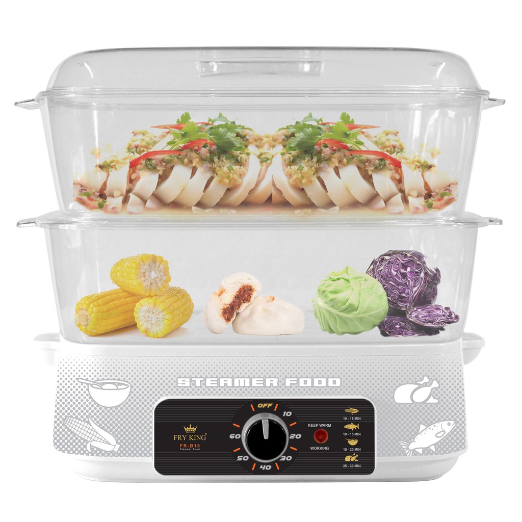 Fryking หม้อนึ่งไฟฟ้า 28 ลิตร FR-B15 (14-6307)