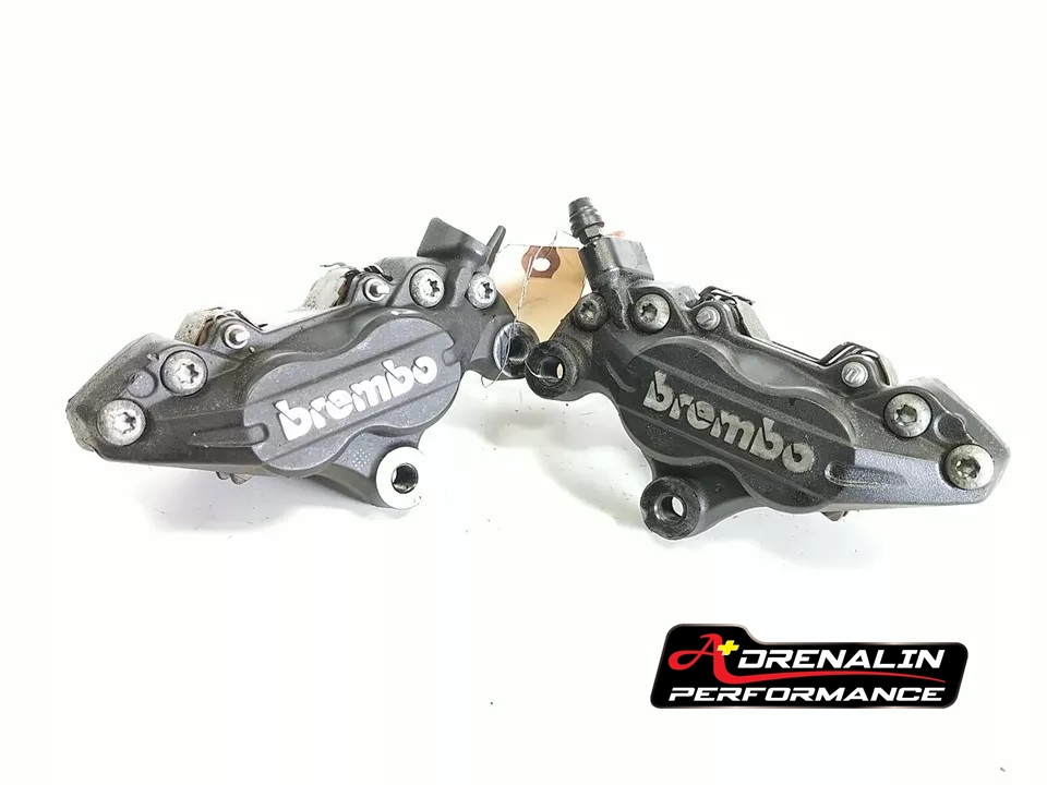 ผ้าเบรคหน้า Brembo สำหรับ Tiger 800 สีแดง sinter