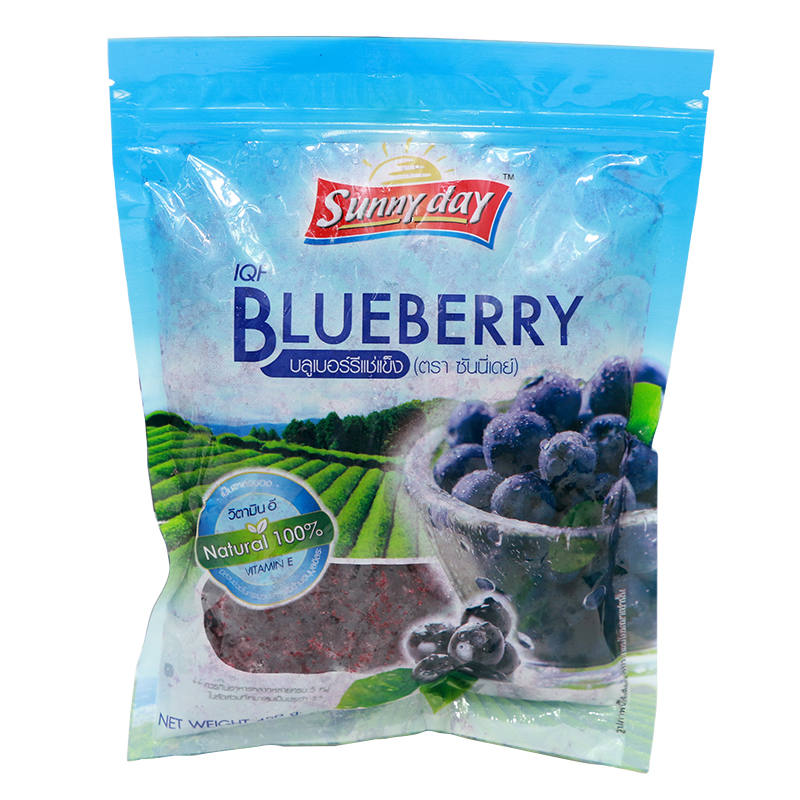 Sunny Day Frozen Blueberry 450 g. ซันนี่เดย์ บลูเบอรี่ แช่แข็ง 450 กรัม (05-8894)