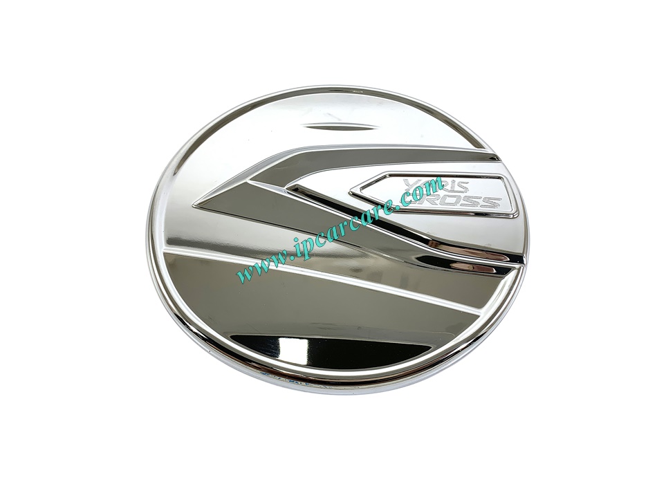 ครอบฝาน้ำมัน yaris cross (โครเมี่ยม)