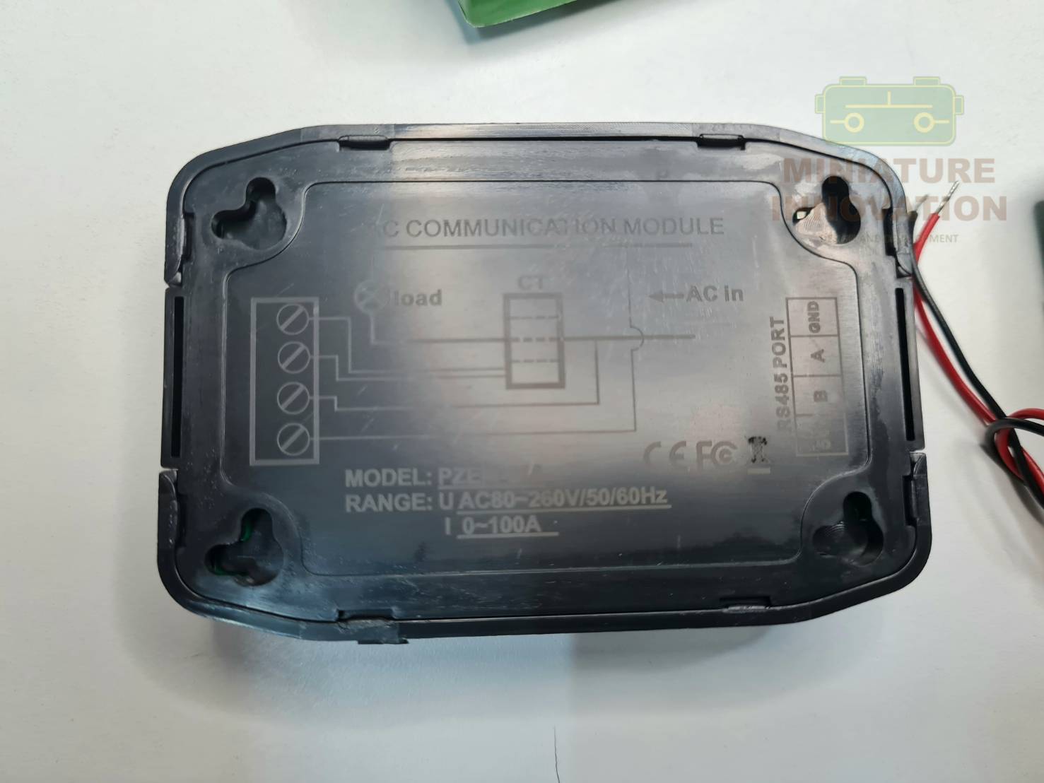 PZEM-016 MODBUS PZEM-016 AC ดิจิตอลมิเตอร์ 100A 80-260V โวลท์ แอมป์ วัตต์ พลังงานไฟฟ้า RS485 port Split CT รุ่น PZEM-016
