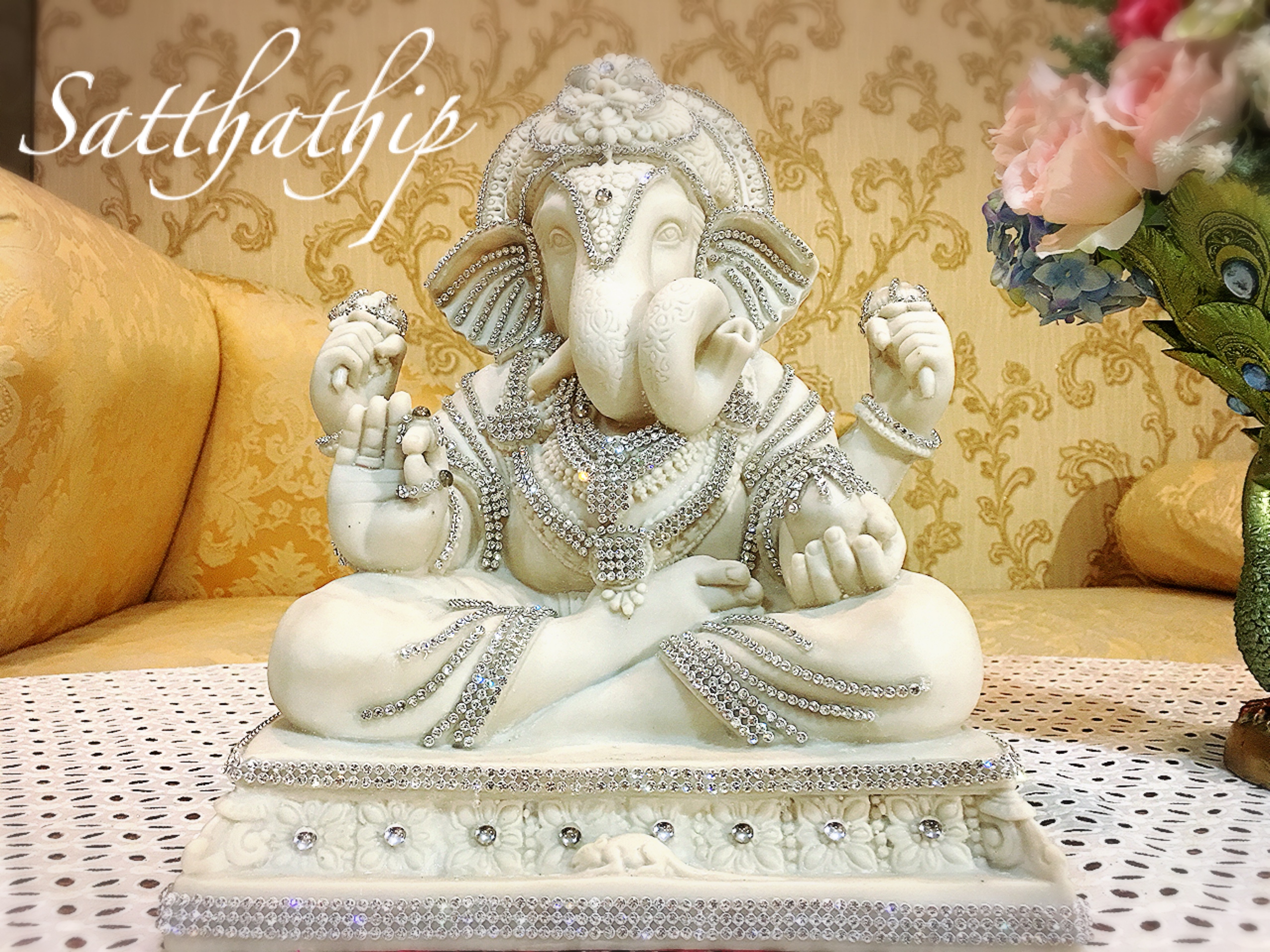 พระพิฆเนศ ปางเศรษฐ๊/ ดั๊กดูเสธ (เรซิ่น) - Ganesha: Lord of Success