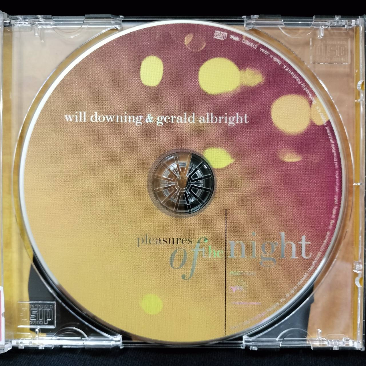 Will Downing And Gerald Albright – Pleasures Of The Night / JAPAN / แผ่นสภาพนางฟ้า / มี Obi