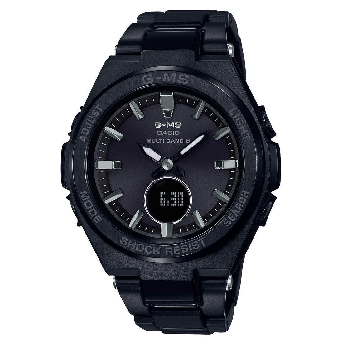 CASIO G-MS นาฬิกาข้อมือ นาฬิกากันน้ำ นาฬิกาของแท้ ประกันศูนย์ CMG 1 ปี MSG-W200CG-1AJF