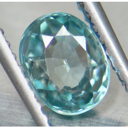 เพทาย (Blue Zircon) 1.10 กะรัตสีฟ้า