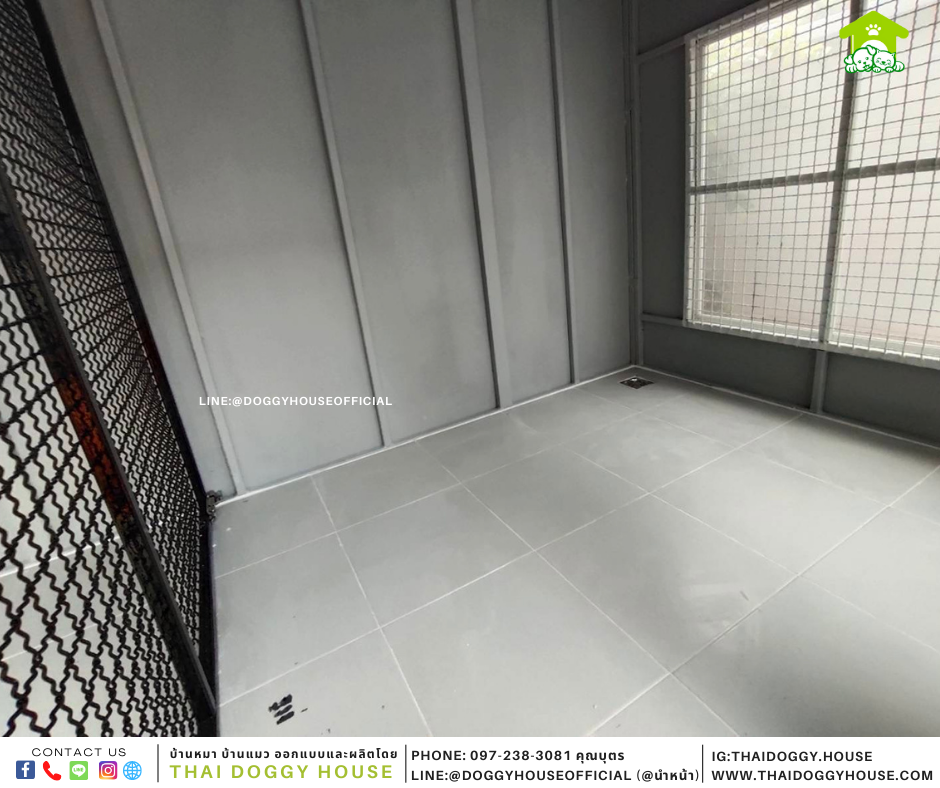 บ้านหมา หลังใหญ่ Box Style