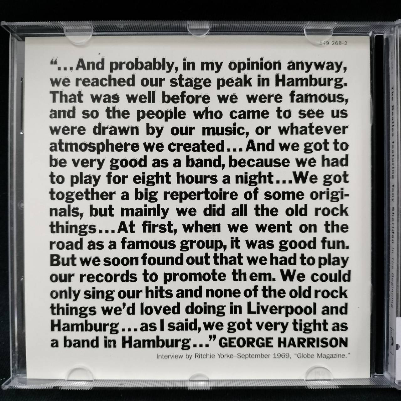 The Beatles Featuring Tony Sheridan – In The Beginning (Circa 1960) / EU / แผ่นดี