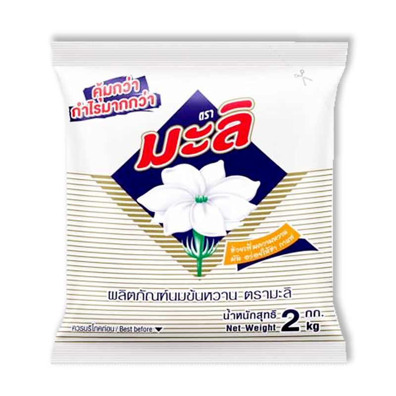 นมข้นหวาน ตรามะลิ ขนาด 2 kg. Mali Sweetened Condensed Milk 2Kg. (02-8284)