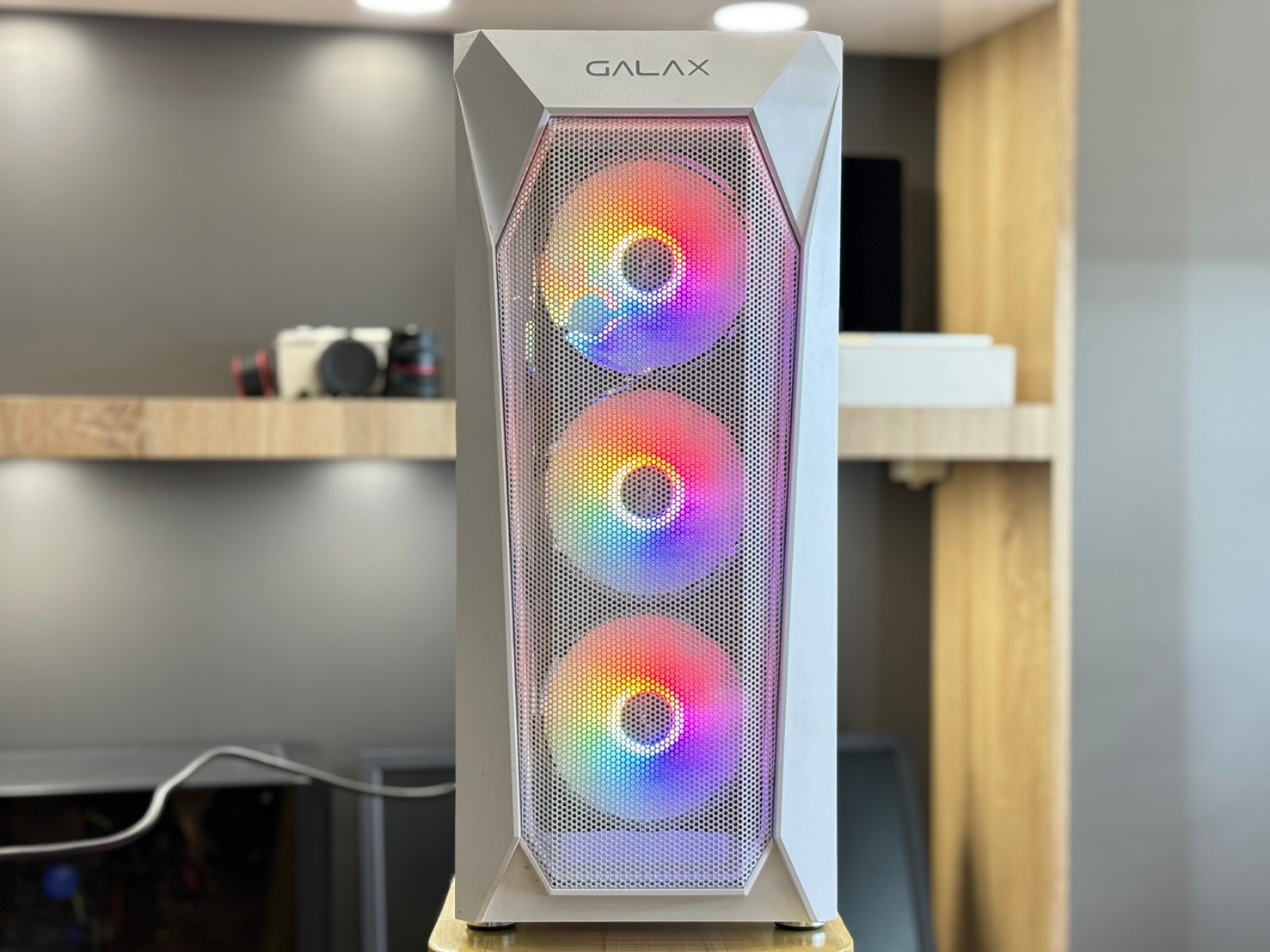 PC ประกอบ Intel Core i5-12400F/Ram 16GB/SSD 500GB/RTX 4060/Monitor SAMSUNG (VA 2K QHD HDR 165Hz)