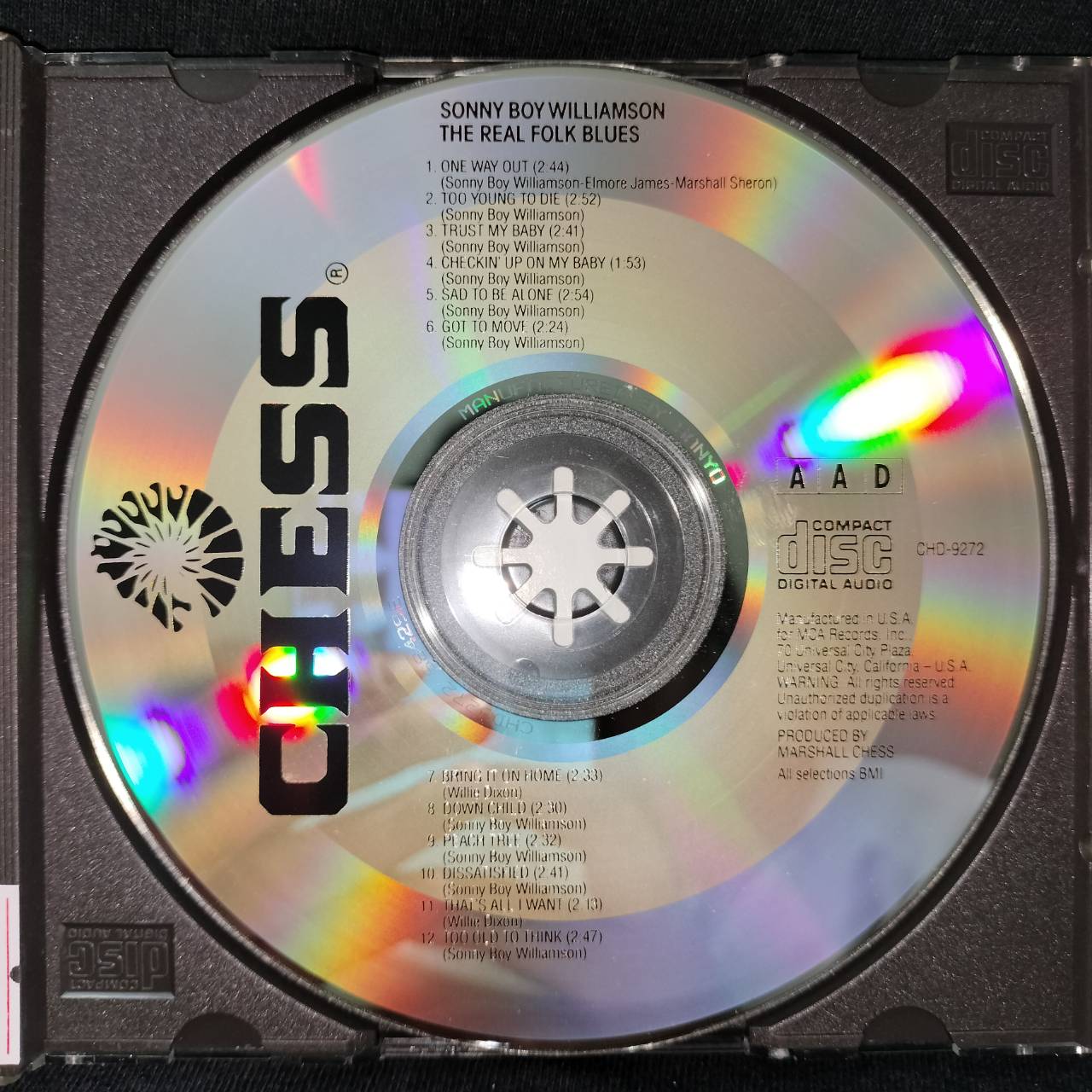 Sonny Boy Williamson – The Real Folk Blues / USA / แผ่นดี