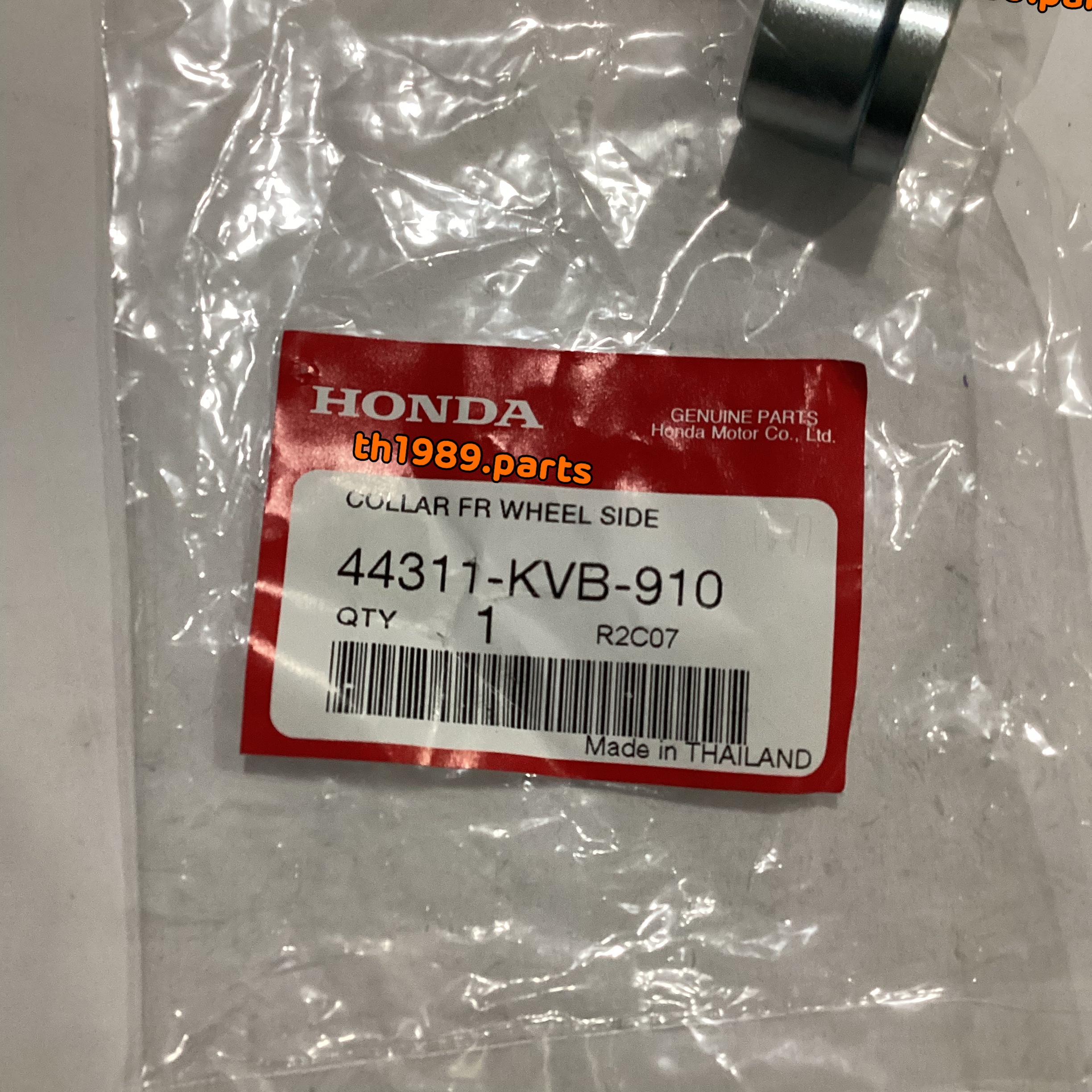 44311-KVB-910 ปลอกรองข้างล้อหน้า ( บู๊ชดุมหน้าข้างซ้าย ) SCOOPY-I 2010-2022 , CLICK125I 2012-2020 อะไหล่แท้ HONDA