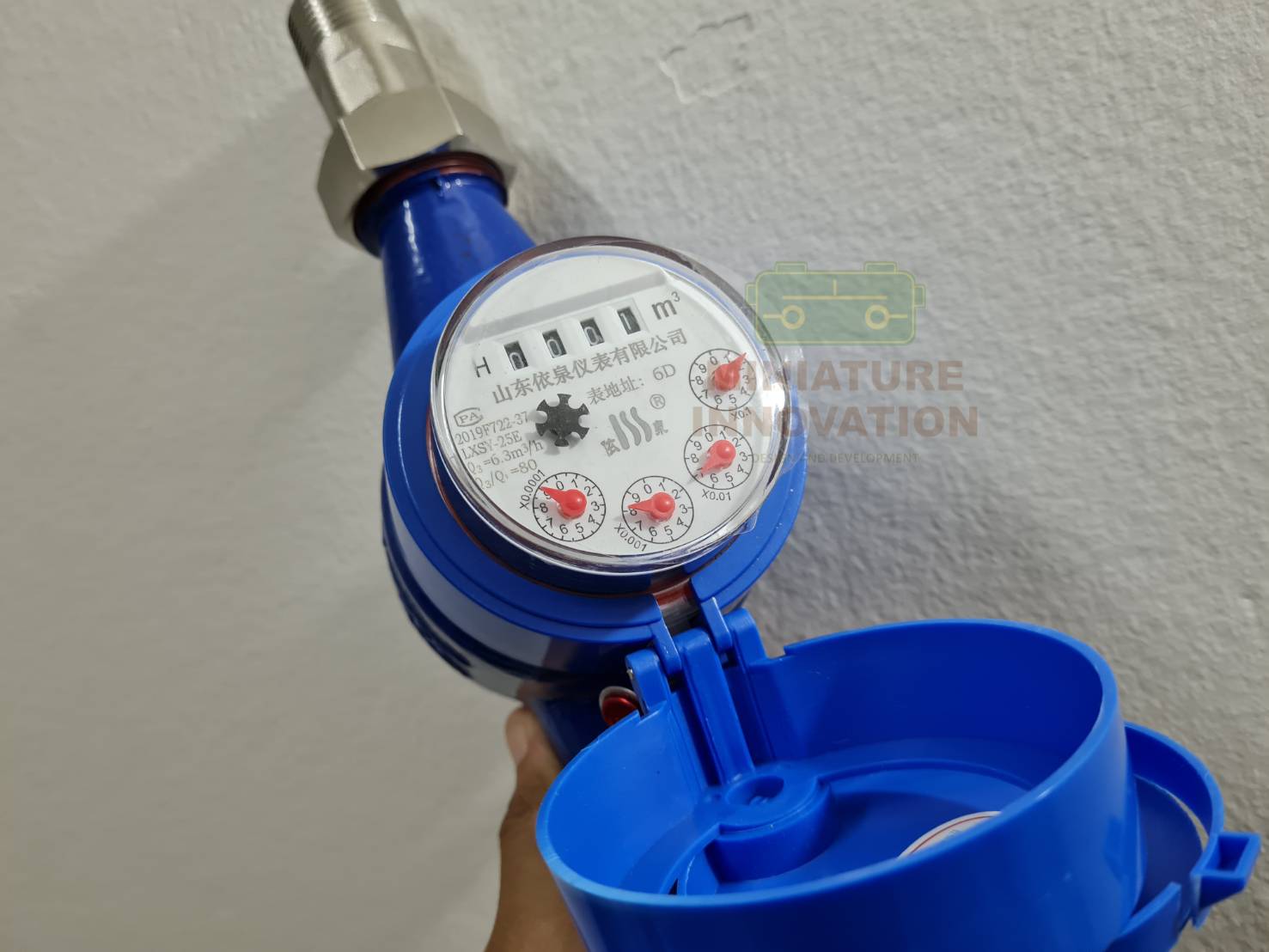 มิเตอร์วัดการใช้น้ำ RS485 Water Flow Meter RS485 MODBUS output DN15 1/2"