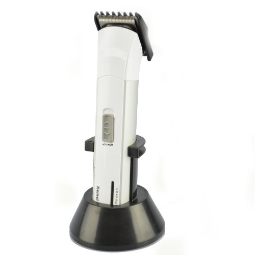 Kemei KM-2599 ปัตตาเลี่ยนไร้สาย 2 in 1 ทั้งชาร์ทและถ่าน ใบมีดสแตนเลส