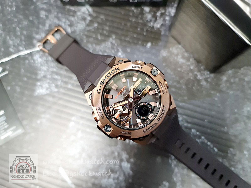 CASIO G-SHOCK นาฬิกาข้อมือ นาฬิกากันน้ำ นาฬิกาของแท้ ประกันศูนย์ CMG 1 ปี รุ่น GST-B400MV-5A