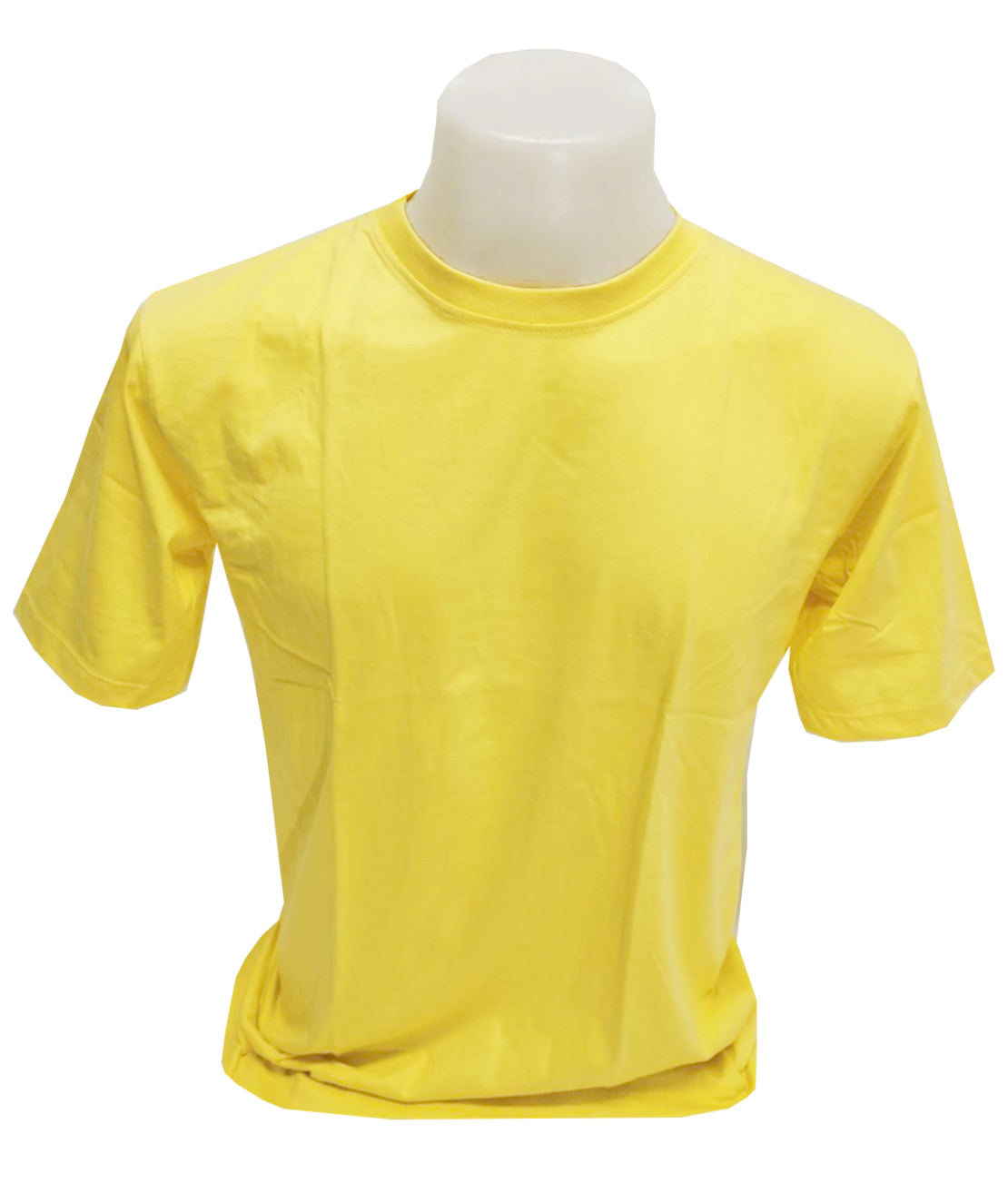 เสื้อยืด สีเหลืองสด