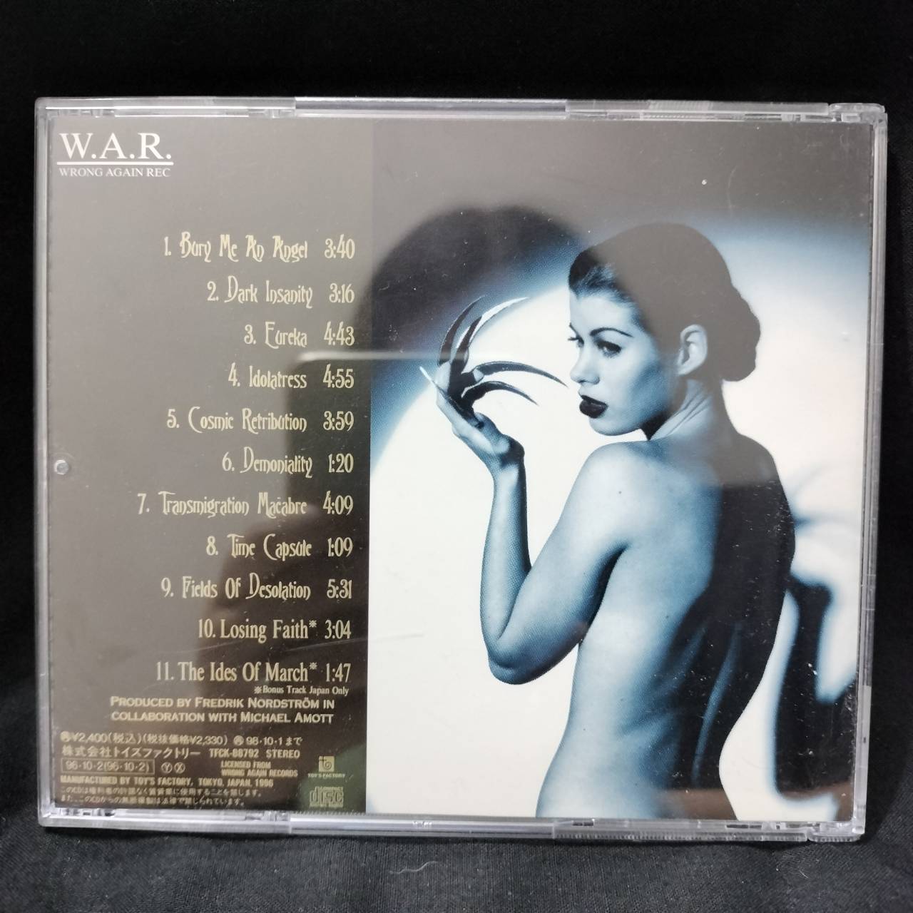 Arch Enemy – Black Earth / JAPAN / แผ่นดี