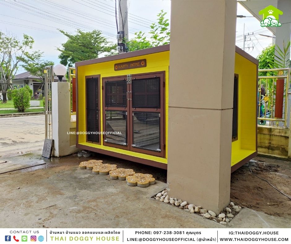 บ้านหมา แบบบ้าน Box Style