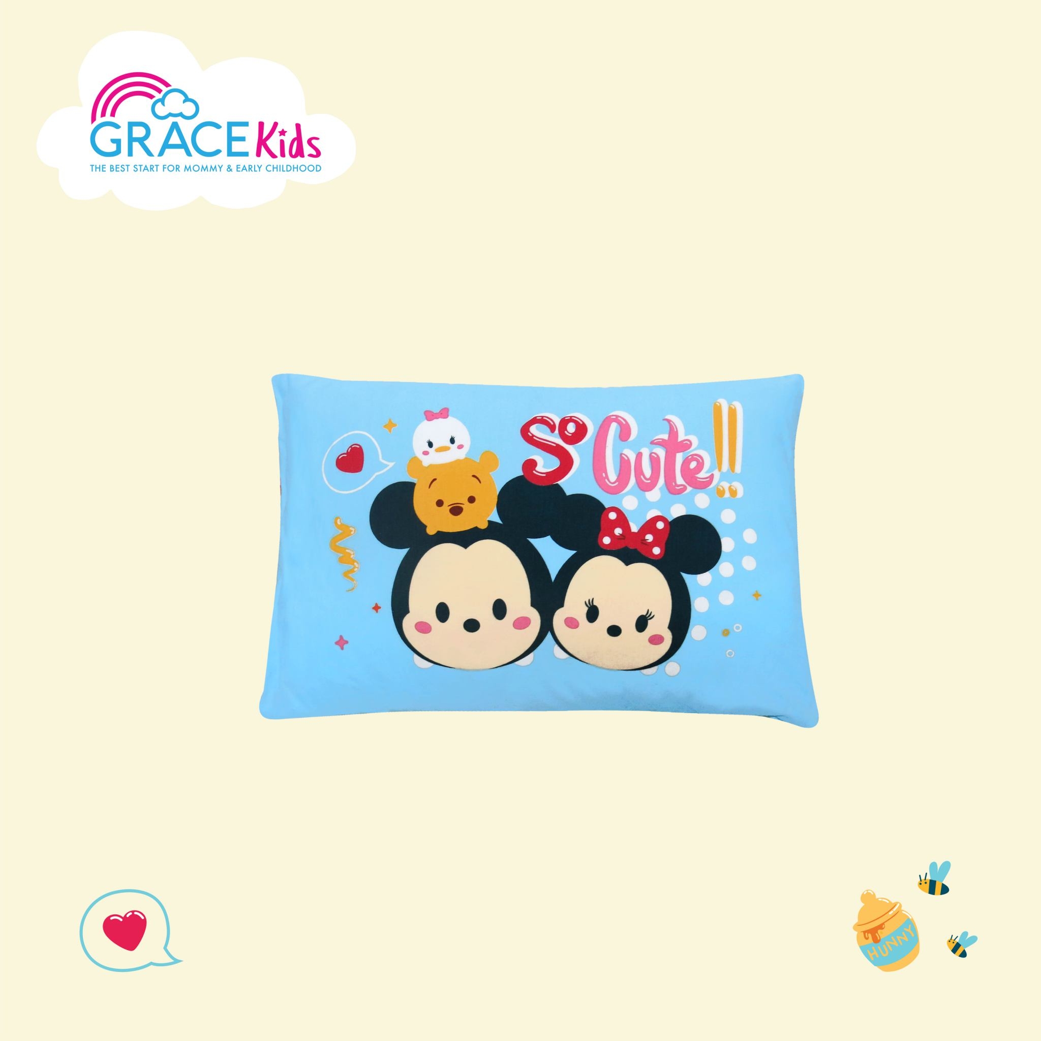 Grace Kids X Disney หมอนหนุน TSUM TSUM STACK TACALUR Size M