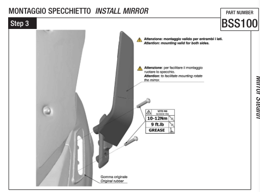กระจกข้าง Rizoma รุ่น stealth สำหรับ Tmax 560 2022+ ทำหน้าที่เป็นเหมือนสปอยเลอร์ สร้างแรงกด downforce
