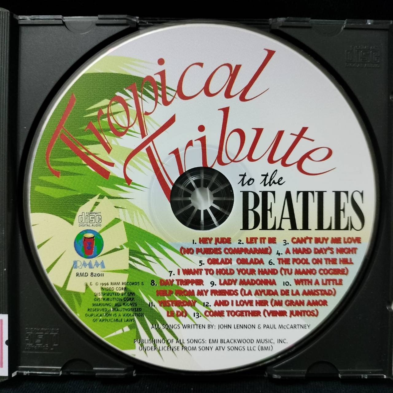 Various – Tropical Tribute To The Beatles / ไม่ระบุ / แผ่นสวย