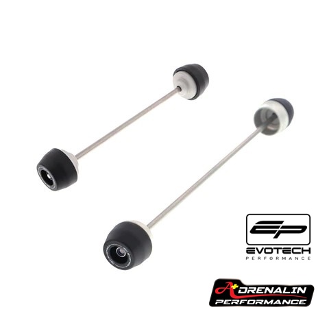 Evotech กันล้มล้อหน้า และ กันล้มล้อหลัง สำหรับ daytona 660