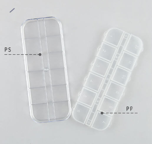 กล่องใส่ยา,กล่องใส่ยาพลาสติก,กล่องใส่ยา12ช่อง