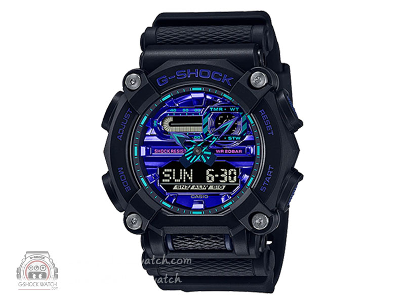 CASIO G-SHOCK นาฬิกาข้อมือ นาฬิกากันน้ำ นาฬิกาของแท้ ประกันศูนย์ CMG 1 ปี รุ่น GA-900VB-1A