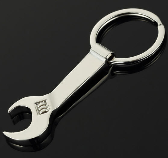 พวงกุญแจ,พวงกุญแจประแจ,พวงกุญแจประแจที่เปิดขวด