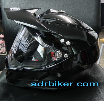 หมวกทรงวิบาก AGV รุ่นล่าสุด AX-8 dual EVO สีดำ L