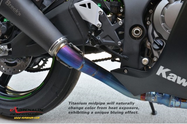 ท่อ Brock\'s Performance Predator slip on สำหรับ ZX10R 2016+ (For Exhibition only)