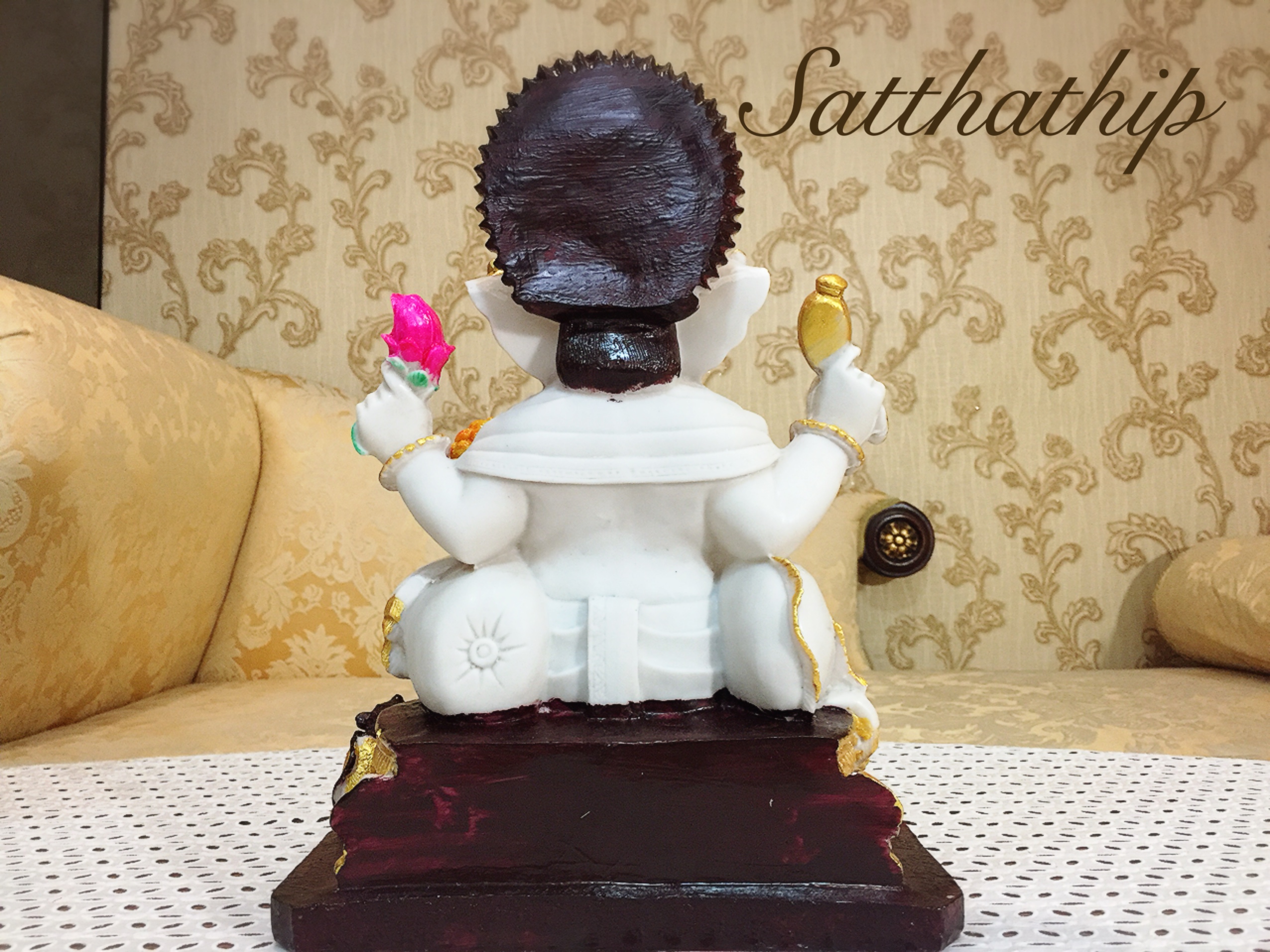 พระพิฆเนศ ปางประทานพร (เรซิ่น ลงสี) - Ganesha: Lord of Success