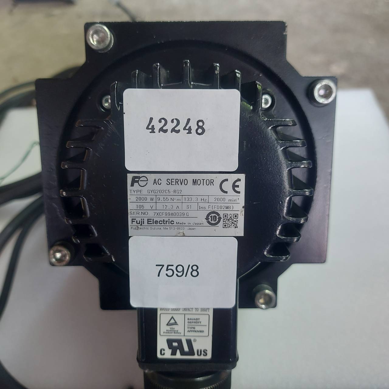 GYG202C5-RG2 FUJI SERVO MOTOR