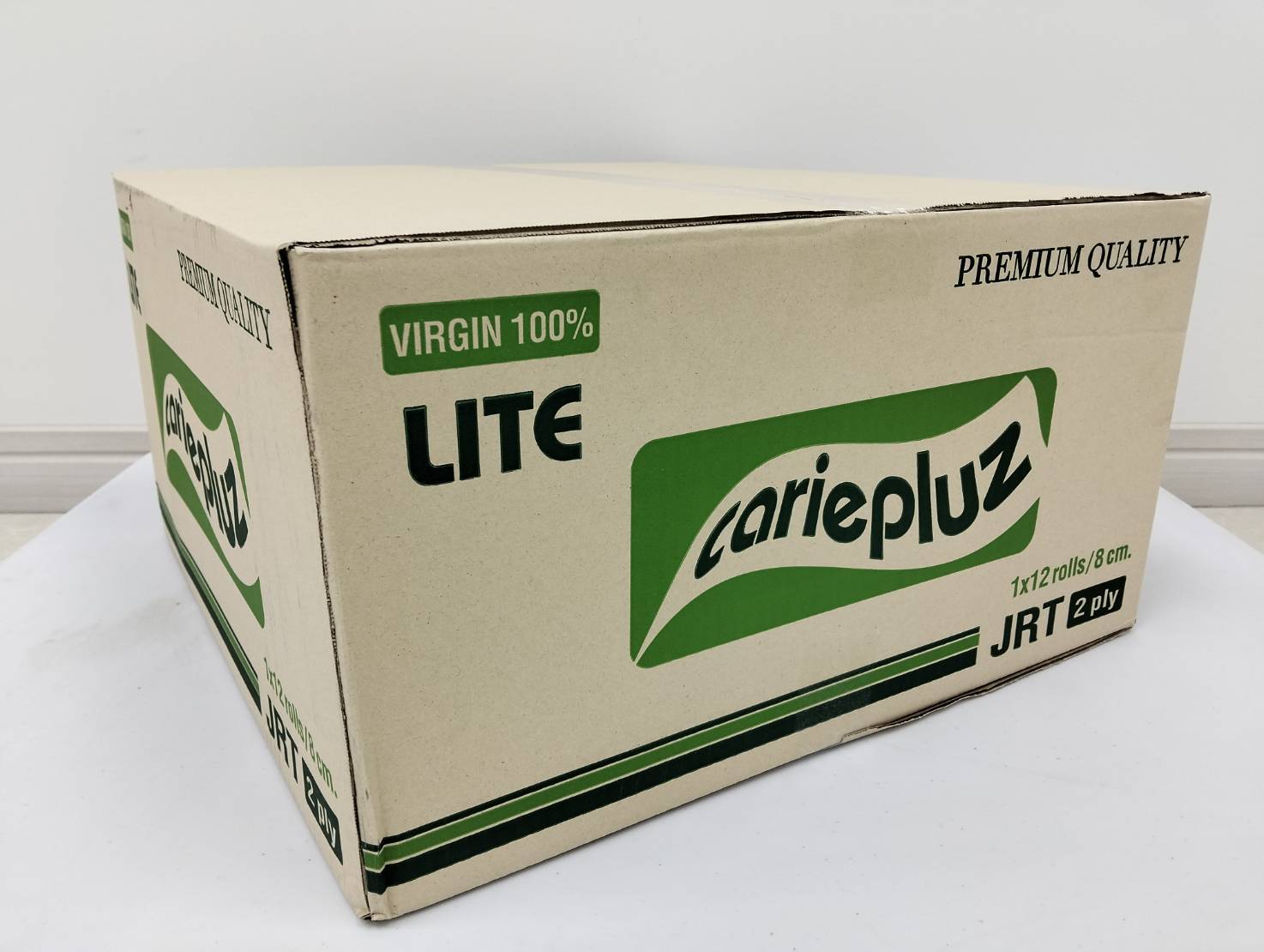 กระดาษชำระ Carie Pluz Green หนา 2 ชั้น