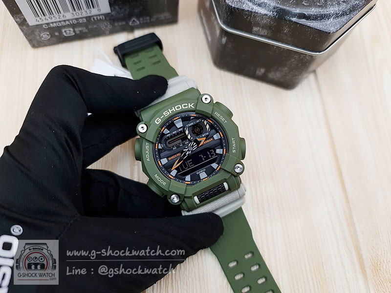 CASIO G-SHOCK นาฬิกาข้อมือ นาฬิกากันน้ำ นาฬิกาของแท้ ประกันศูนย์ CMG 1 ปี รุ่น GA-900HC-3A