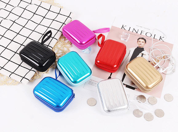 ที่ใส่หูฟัง,ที่เก็บหูฟัง,สกรีนโลโก้,กล่องเก็บหูฟัง