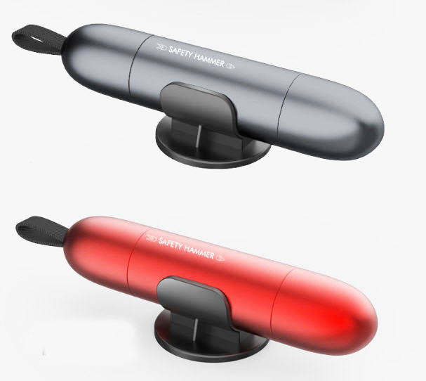 ที่ทุบกระจกรถ,ที่ทุบกระจกรถยนต์,เครื่องมือทุบกระจกรถ