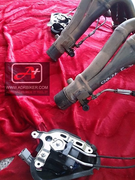 คอท่อไทเทเนียมเดิม ของ K9-L1 เพื่อมาแปลงใส่ L2-L6 (For Exhibition only)