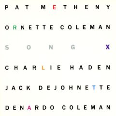 Pat Metheny / Ornette Coleman – Song X / GERMANY / ปกในมีจุดเหลือง / แผ่นดี
