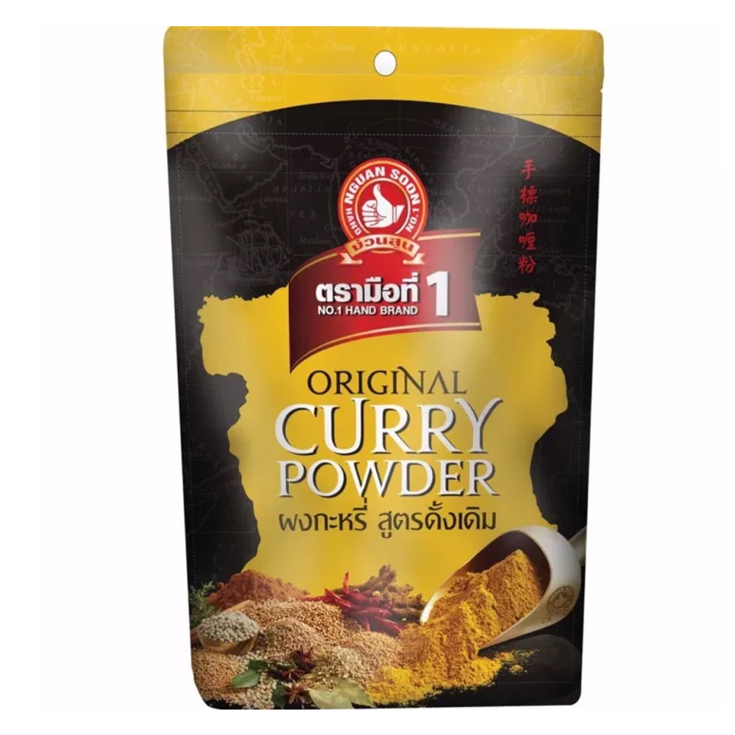 ผงกระหรี่นอกตรามือ ขนาด 500 กรัม No 1 Hand Brand Curry Powder 500 g. (05-0861)
